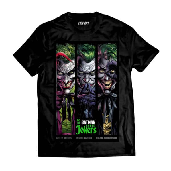 Playera VaneGear Batman Three Jokers - Comics