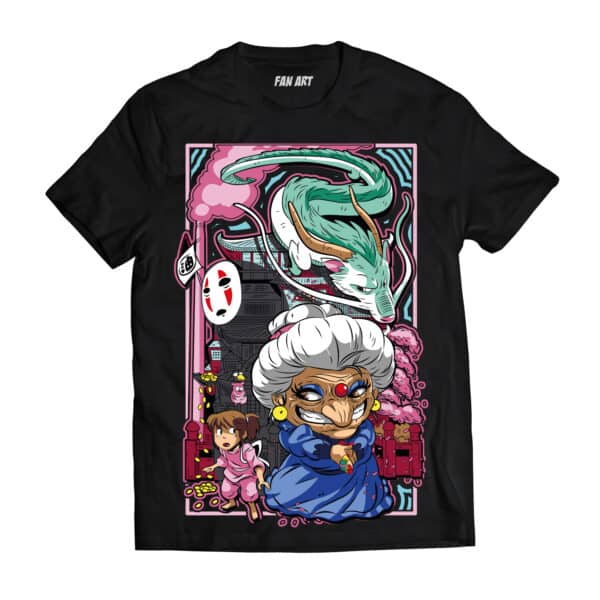 Playera VaneGear El Viaje de Chihiro - Anime