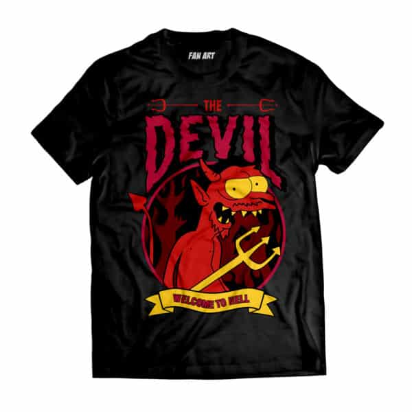 Playera VaneGear Simpsons The Devil - Comics