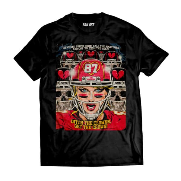 Playera VaneGear Taylor Swift Ditch The Clowns Get The Crown - Urbano