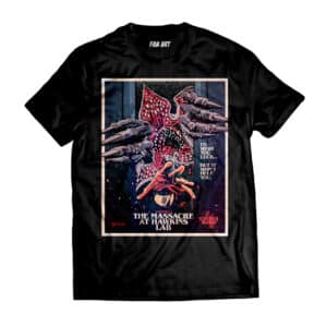 Playera VaneGear Stranger Things - Season 4 - Chapter 7 - The Massacre At Hawkins Lab